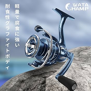 Amazon | ゼトロンスピニングリール - 軽量、軽量、バス釣りナマズ釣り